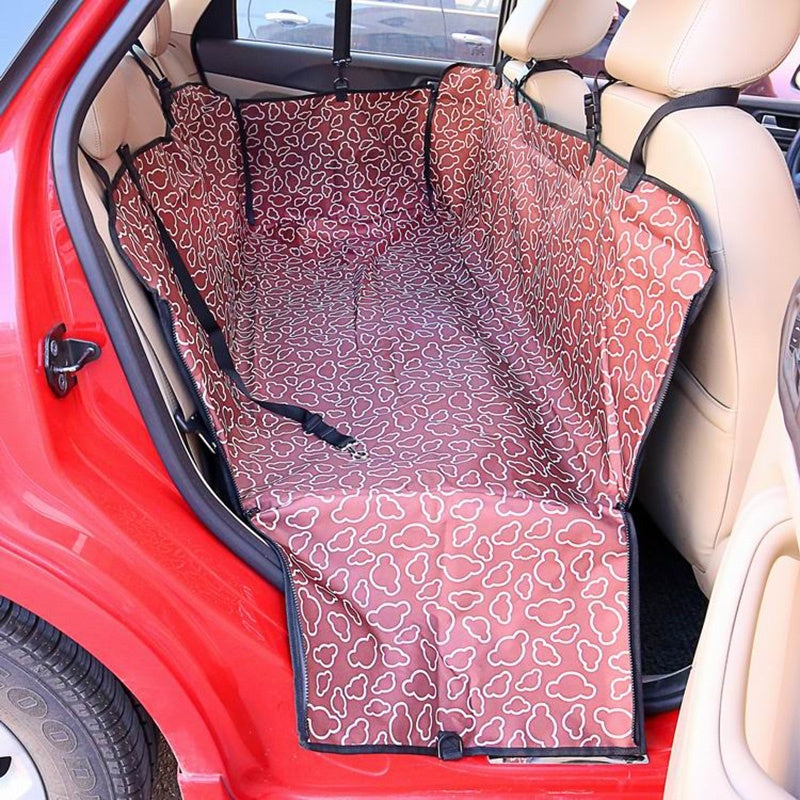 🚗 Car Back Seat Cover for Pets – Waterproof & Nonslip Dog Travel Protector 🐶🐱