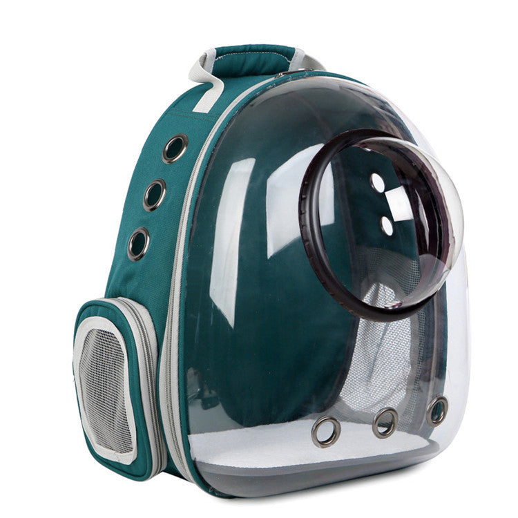 🐱 Transparent Cat Carrier Bag – Full-View Pet Space Backpack for Cats & Small Dogs