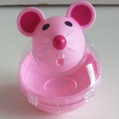Pet Leaking Mouse Tumbler – Interactive Automatic Food Feeder Toy for Cats & Dogs