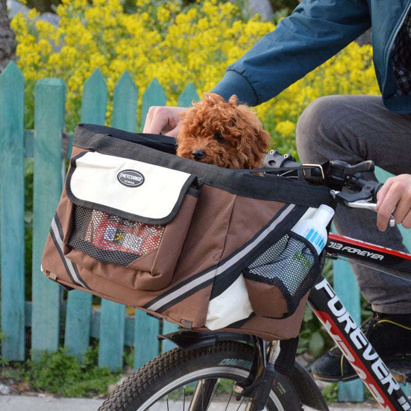 π² Pet Bicycle Carrier β Removable Bike Basket for Small Dogs & Cats πΆπ±