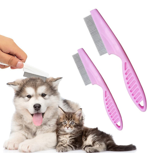 Multifunctional Pet Comb – Tear Stain Removal & Hair Grooming Brush for Dogs & Cats