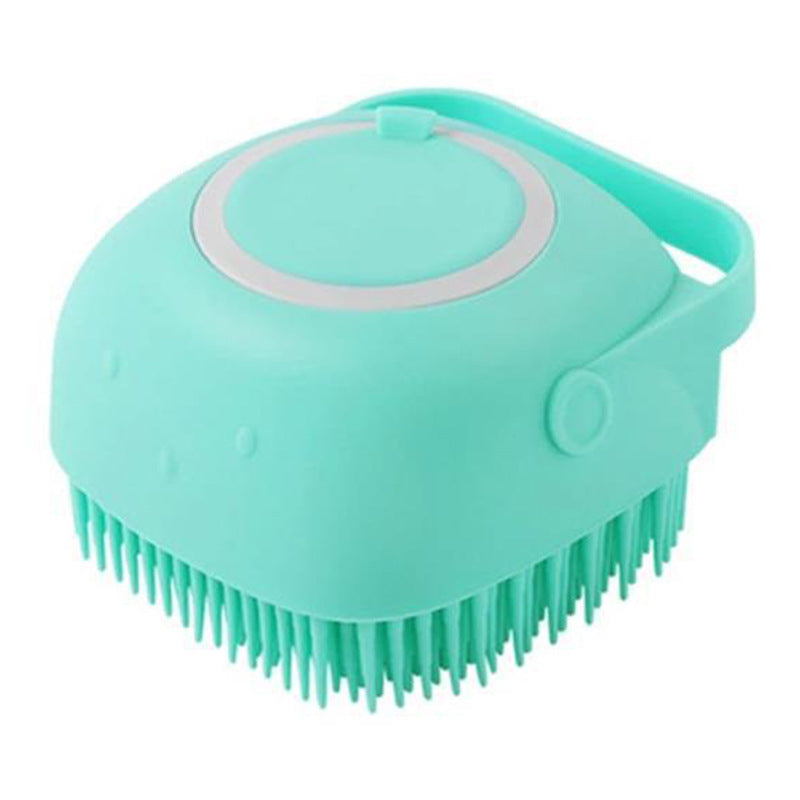 🐾 Pet Silicone Massage Bath Brush – Gentle Grooming & Bathing Tool for Dogs & Cats 🐶🐱