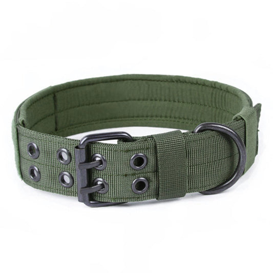 Milipet Tactical Nylon Dog Collar - Heavy-Duty Padded Comfort