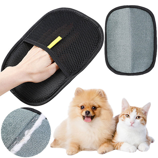 Pet Hair Remover Gloves – Deshedding Mitt for Cats, Dogs & Rabbits, Long & Short Hair