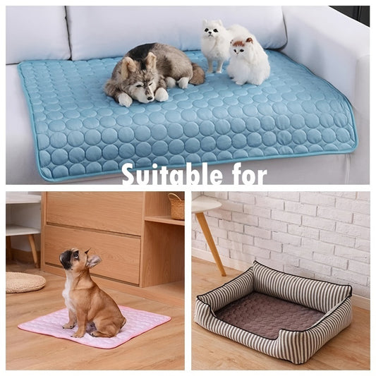 Milipet Pet Cooling Mat - Breathable Ice Silk Technology