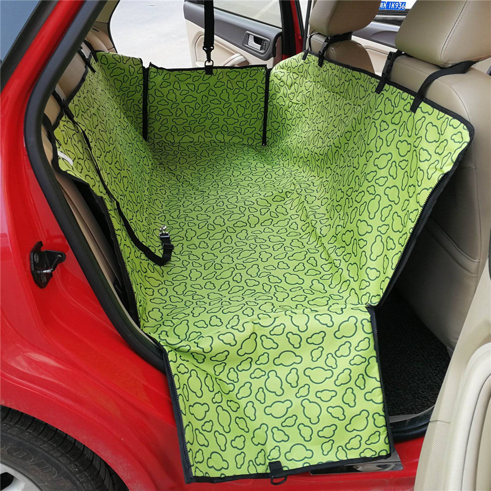 🚗 Car Back Seat Cover for Pets – Waterproof & Nonslip Dog Travel Protector 🐶🐱