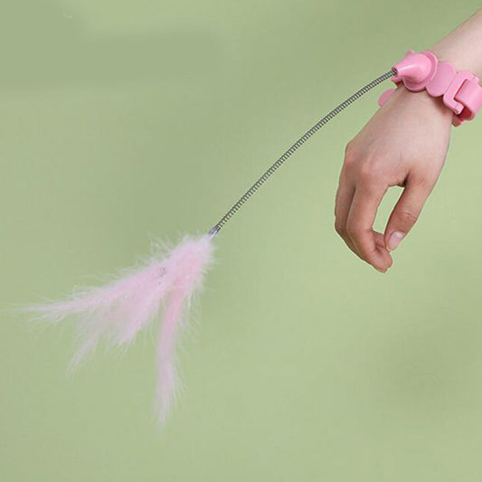 Lazy Feather Cat Stick – Funny Interactive Toy for Cats & Kittens