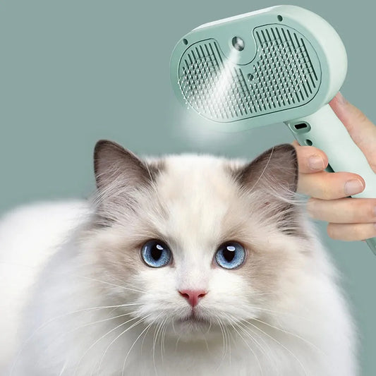 Pet Hair Remover Spray Comb – Grooming & Dematting Tool for Cats & Dogs
