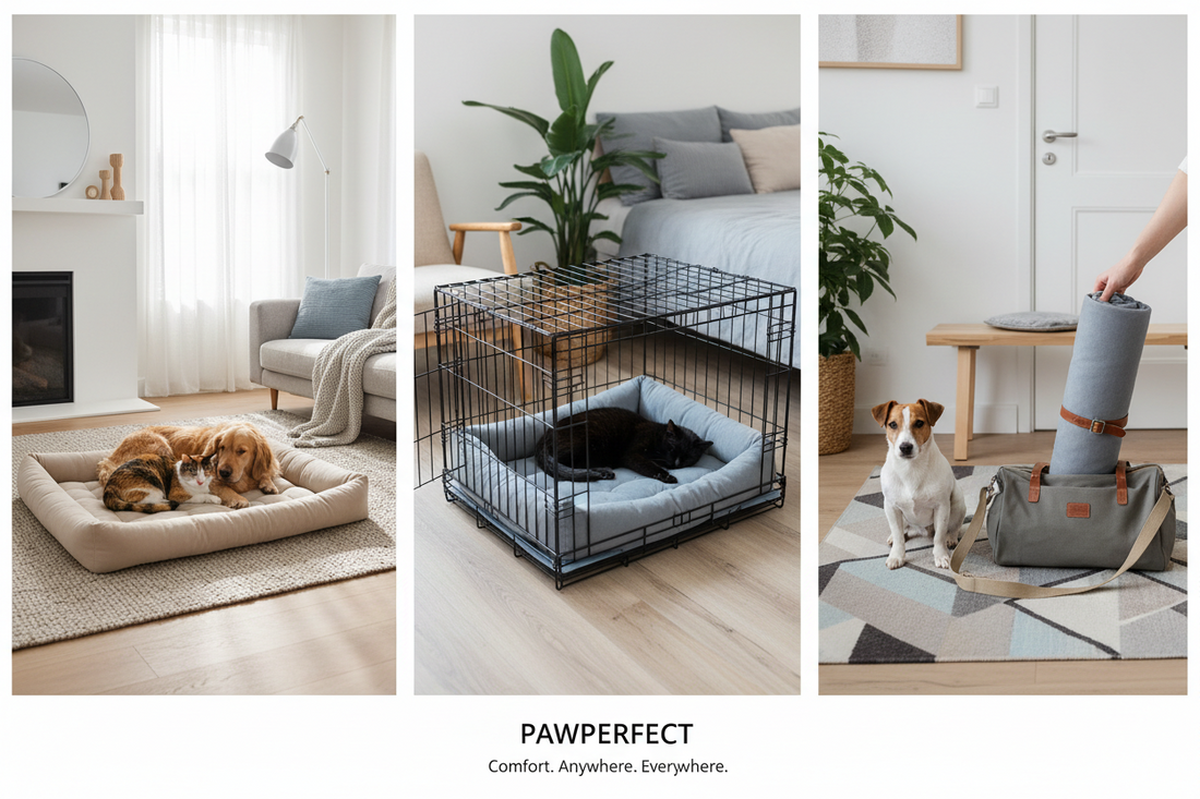 The Versatility of Pet Mats: Perfect for Home, Crates, and Travel