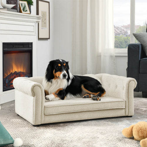 ✨ Elegant Rectangular Pet Bed for Medium & Large Dogs 🐾