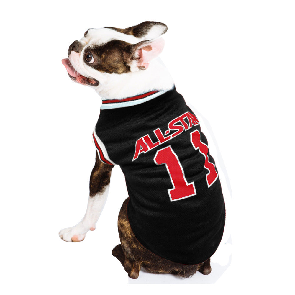 ⚽ Hot World Cup Dog Vest – Summer & Spring Pet Clothing 🐶🐱