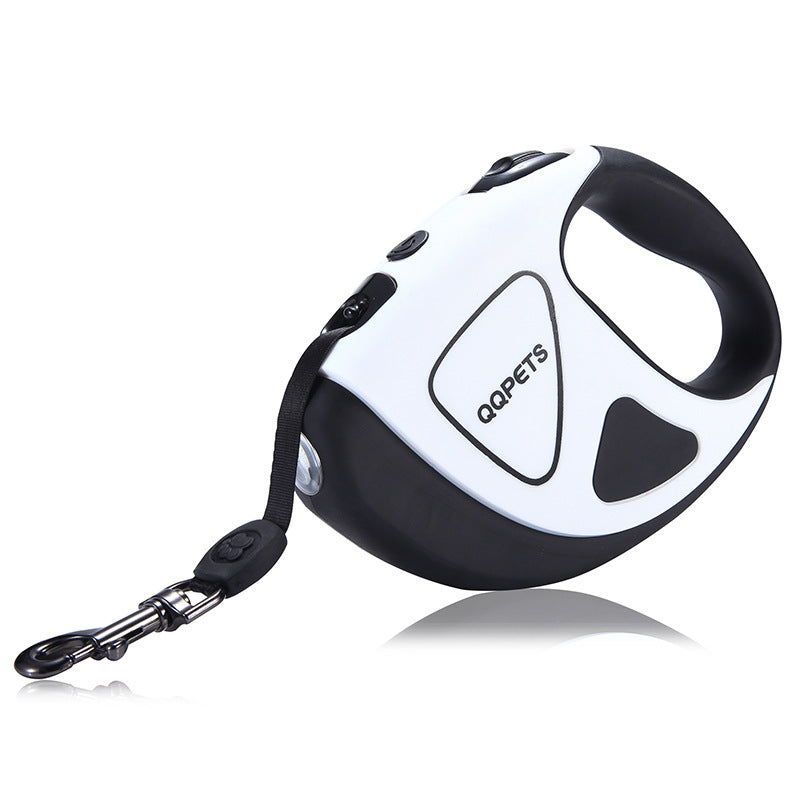 ✨ Retractable LED Dog Leash – Night Safe Pet Fiber Rope with 360° No-Tangle Design 🐾