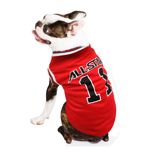 ⚽ Hot World Cup Dog Vest – Summer & Spring Pet Clothing 🐶🐱