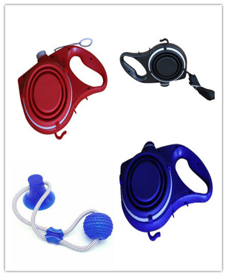 🐾 Pet Supplies Set – Water Bottle, Cup & Pet Rope for Dogs & Cats 🐶🐱