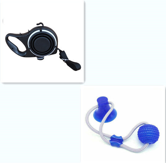 🐾 Pet Supplies Set – Water Bottle, Cup & Pet Rope for Dogs & Cats 🐶🐱