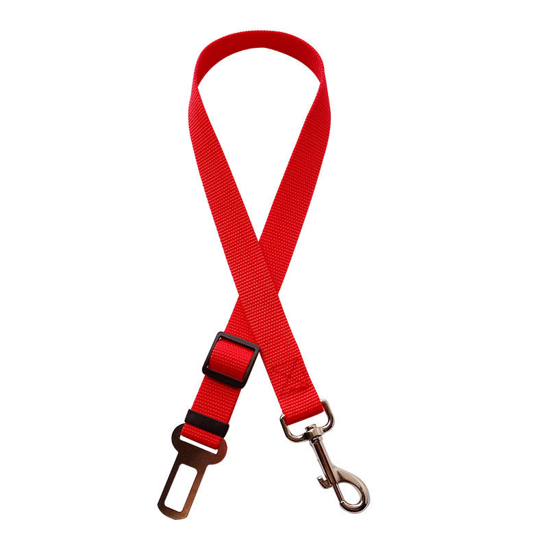 🚗 Adjustable Pet Car Seat Belt – Dog & Cat Safety Harness Lead Clip 🐶🐱