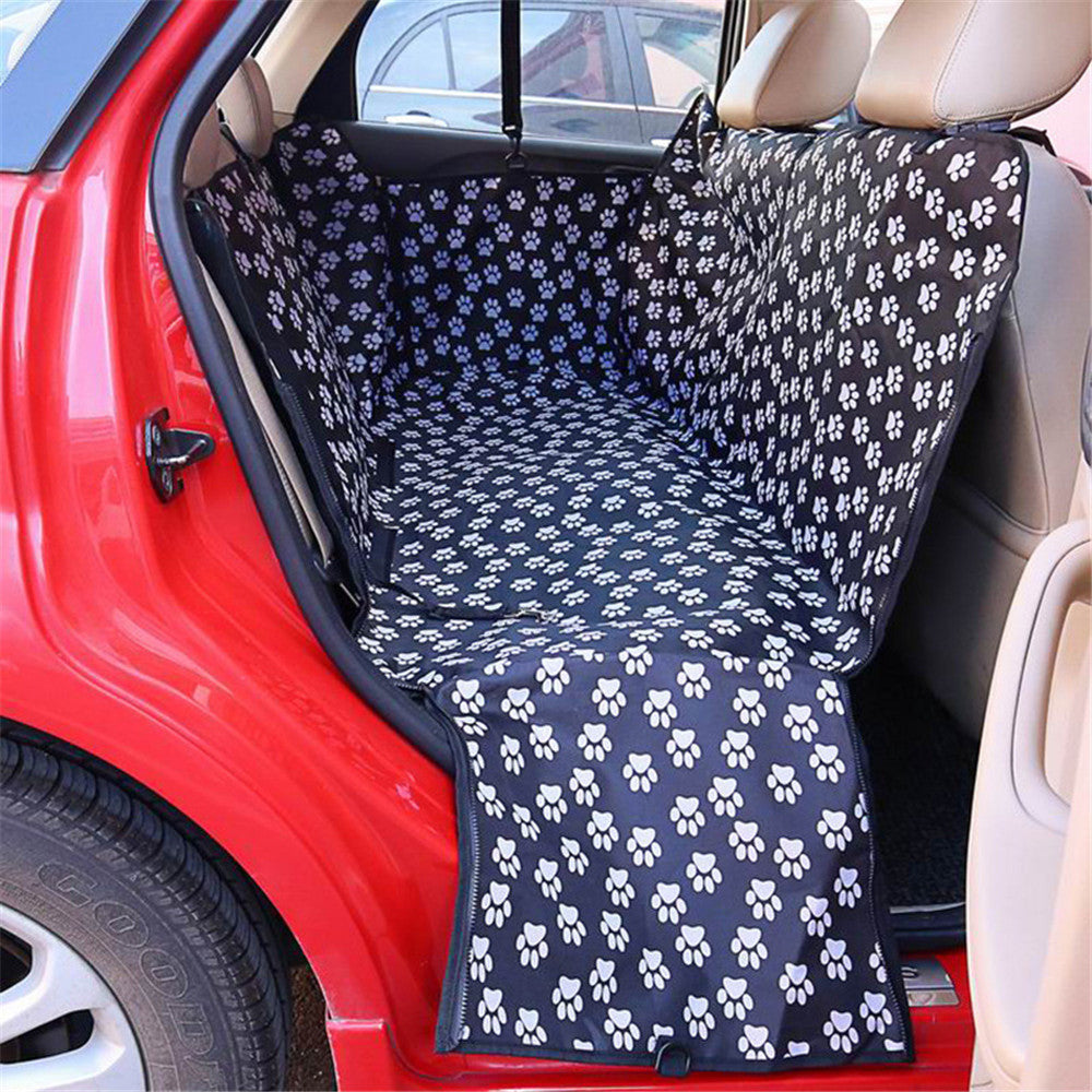 🚗 Car Back Seat Cover for Pets – Waterproof & Nonslip Dog Travel Protector 🐶🐱