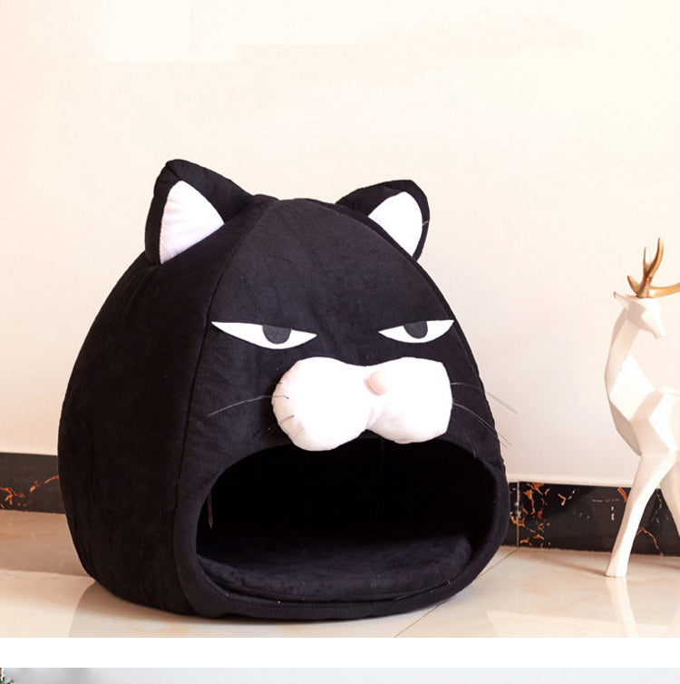 Milipet Cat House Bed - Breathable Plush Four-Season Sleeping Nest