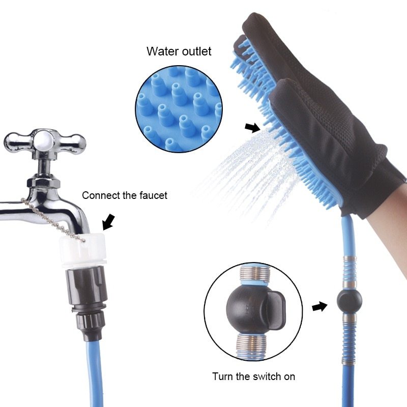 🚿 Pet Dog & Cat Handheld Shower – Bathing Shower Tool for Easy Grooming 🐶🐱