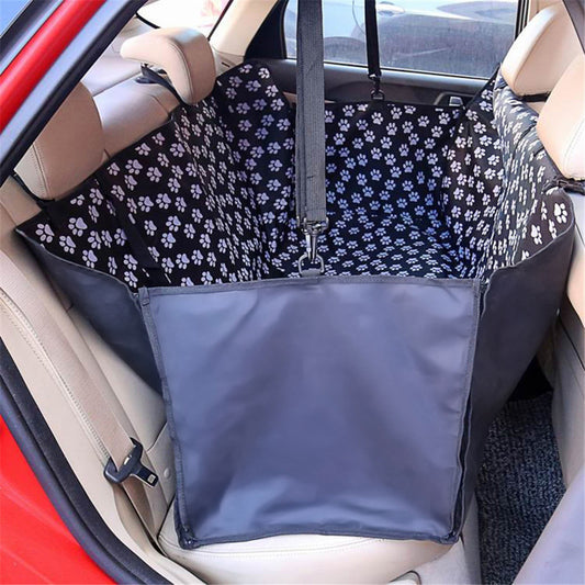 🚗 Car Back Seat Cover for Pets – Waterproof & Nonslip Dog Travel Protector 🐶🐱