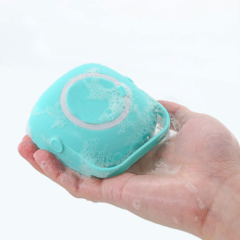 🐾 Pet Silicone Massage Bath Brush – Gentle Grooming & Bathing Tool for Dogs & Cats 🐶🐱