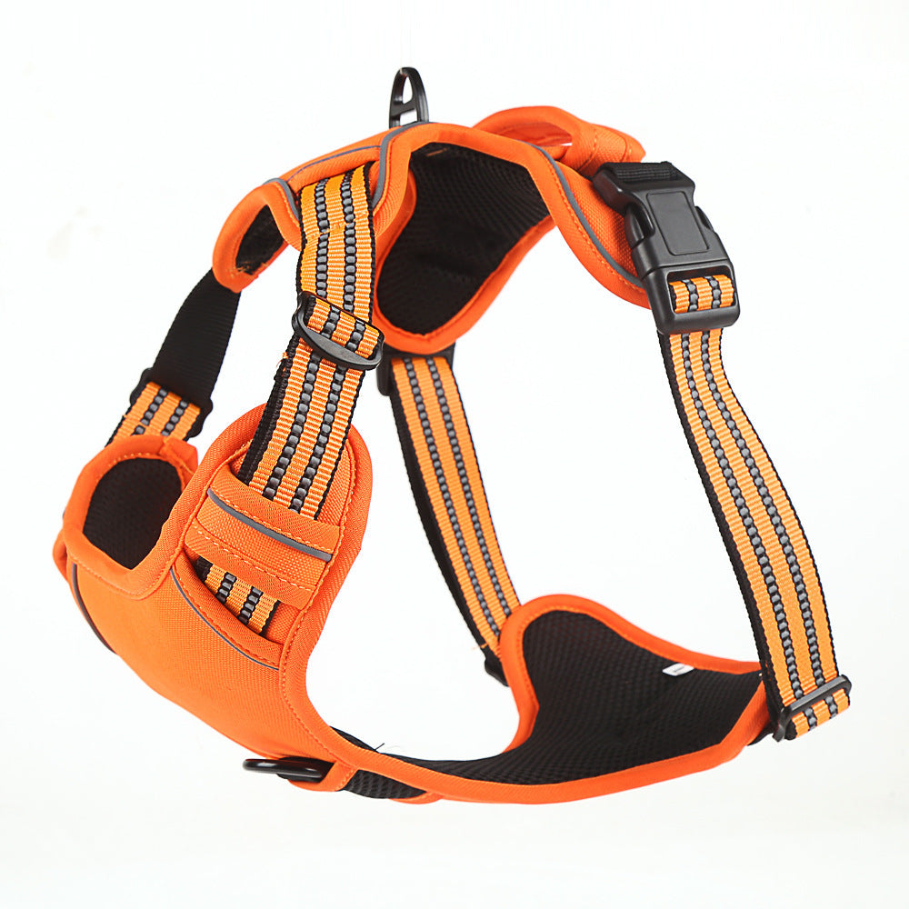 🐶 No-Pull Dog Harness – Breathable Reflective Pet Vest for Dogs 🐾
