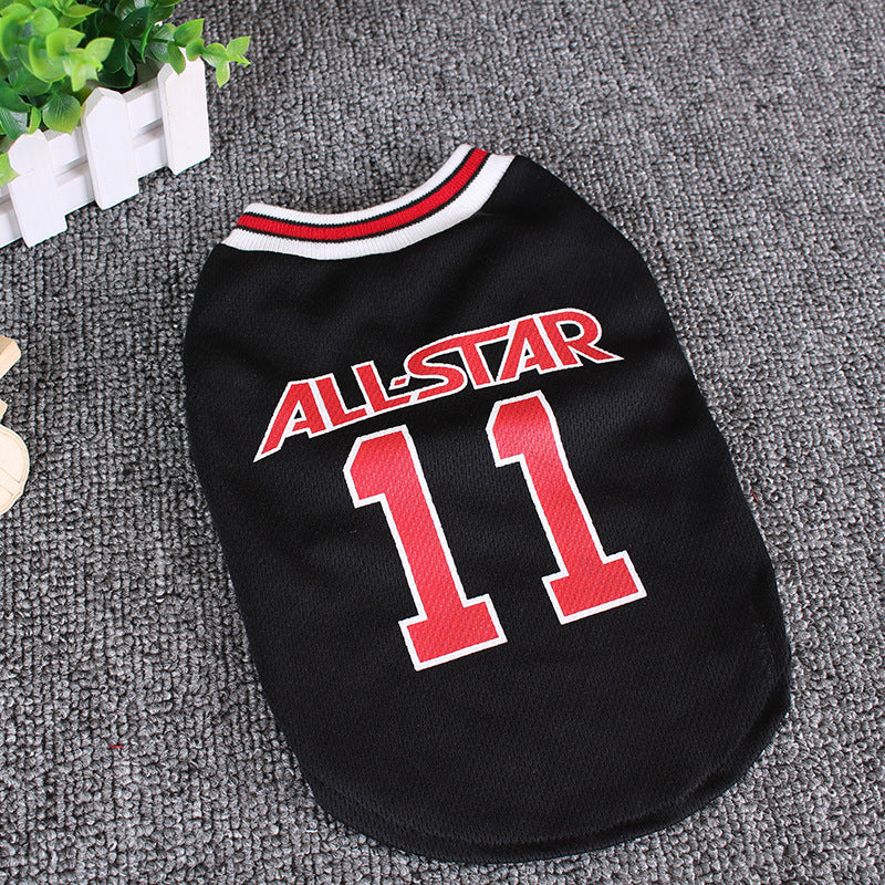 ⚽ Hot World Cup Dog Vest – Summer & Spring Pet Clothing 🐶🐱