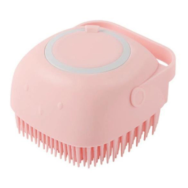 🐾 Pet Silicone Massage Bath Brush – Gentle Grooming & Bathing Tool for Dogs & Cats 🐶🐱