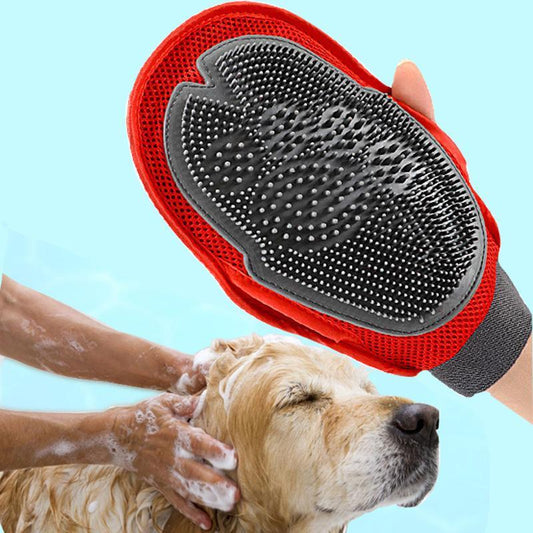 🛁🐶 Dog Bath & Massage Brush – Grooming Tool for Fur Cleaning & Skin Massage