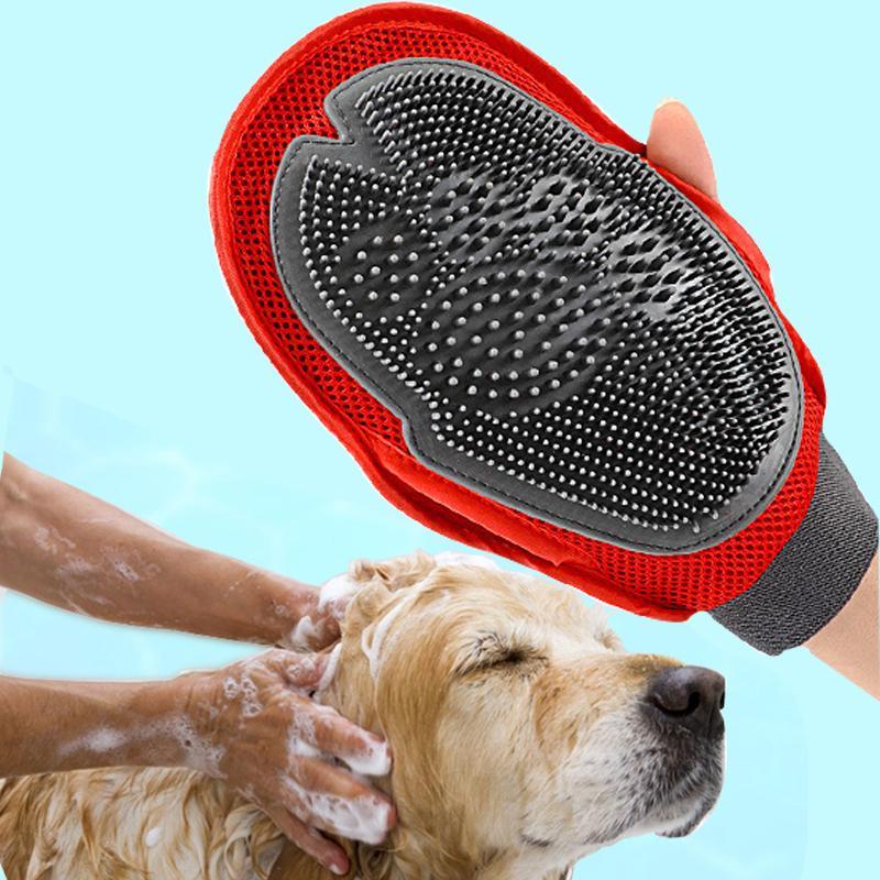 🛁🐶 Dog Bath & Massage Brush – Grooming Tool for Fur Cleaning & Skin Massage