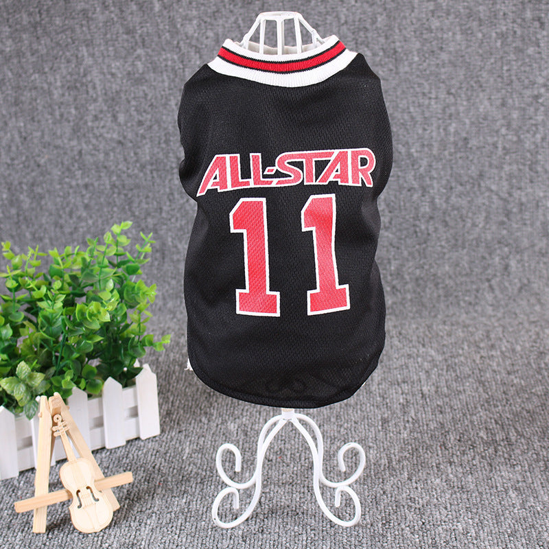 ⚽ Hot World Cup Dog Vest – Summer & Spring Pet Clothing 🐶🐱