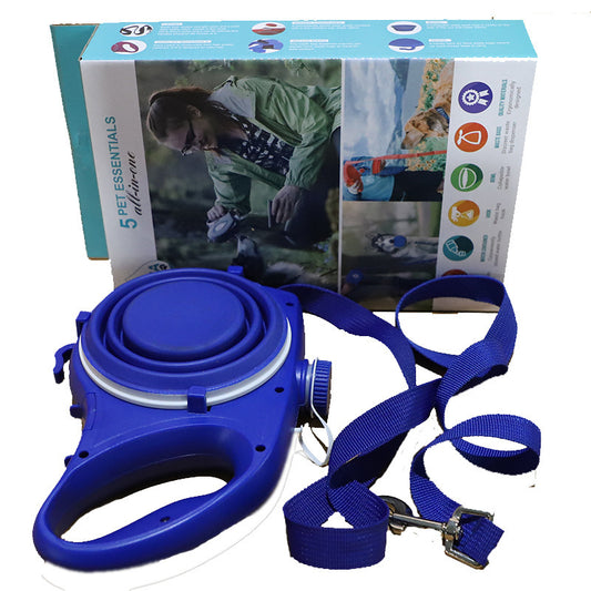 🐾 Pet Supplies Set – Water Bottle, Cup & Pet Rope for Dogs & Cats 🐶🐱