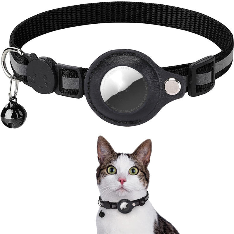 Milipet Reflective AirTag Pet Collar - Waterproof Nylon Protection