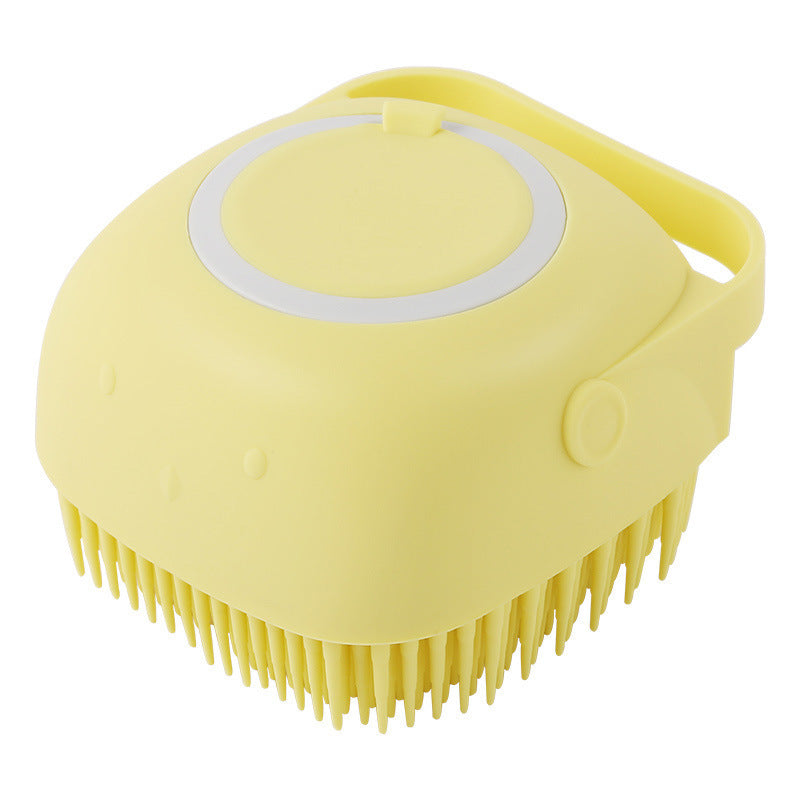 🐾 Pet Silicone Massage Bath Brush – Gentle Grooming & Bathing Tool for Dogs & Cats 🐶🐱
