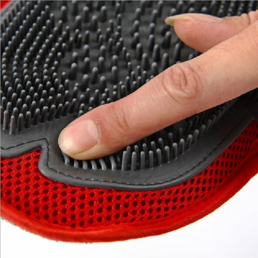 🛁🐶 Dog Bath & Massage Brush – Grooming Tool for Fur Cleaning & Skin Massage