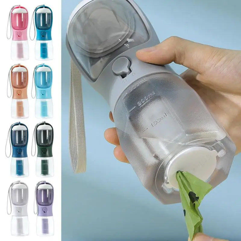 💧 Dog Water Cup – 3-in-1 Portable Multi-Functional Pet Cup & Food Bag 🐶🐱