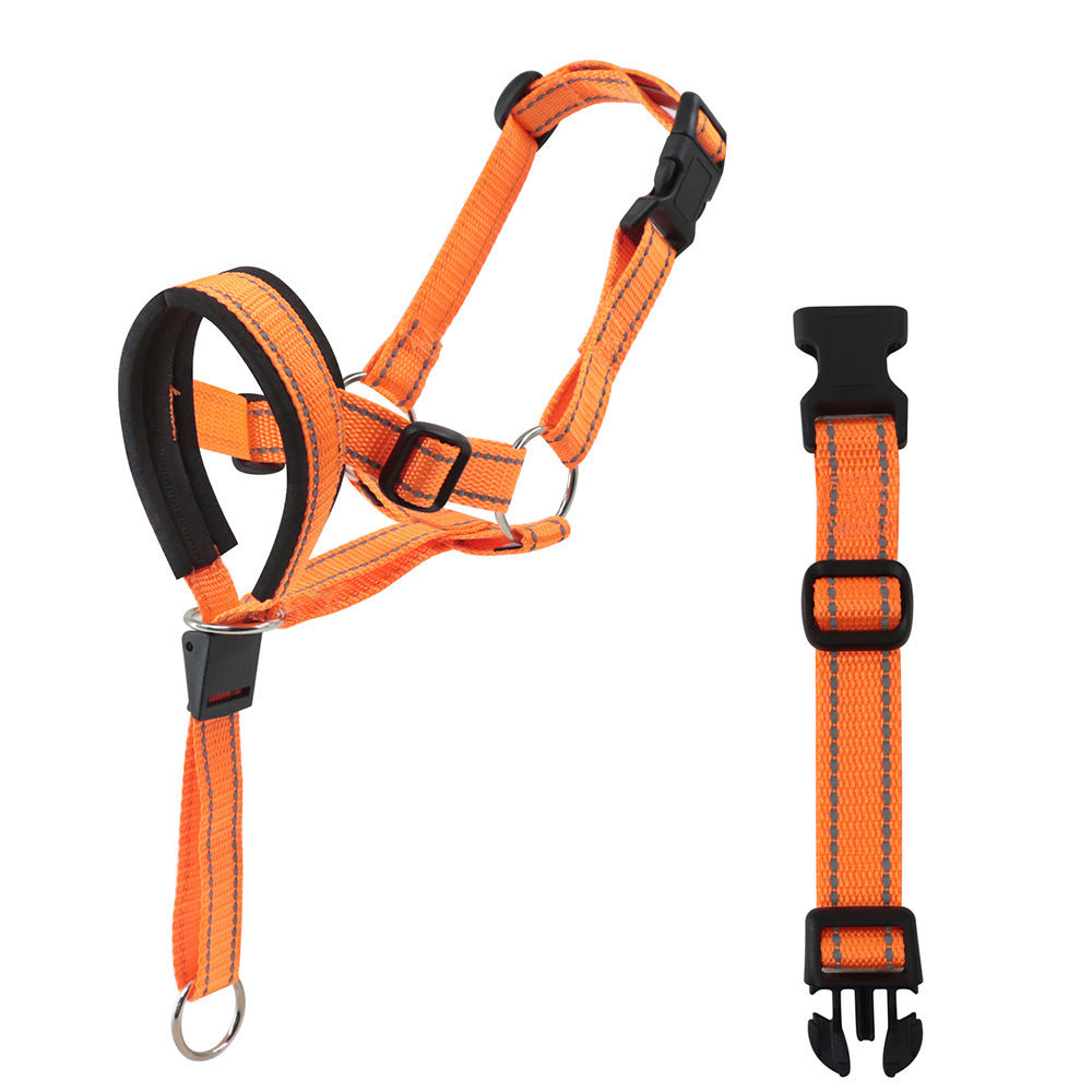 🐶 Nylon Dog Muzzle – Adjustable Rope Muzzle for Safe Pet Control 🐾