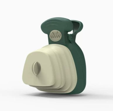 💩 Pet Dog Poop Bag Dispenser with Foldable Poop Scoop – Travel Cleaning Tool 🐶