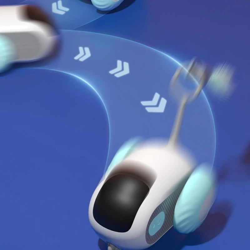 🚗 Smart Cat Car Toy – USB Rechargeable Interactive Toy for Cats & Small Dogs 🐱🐶