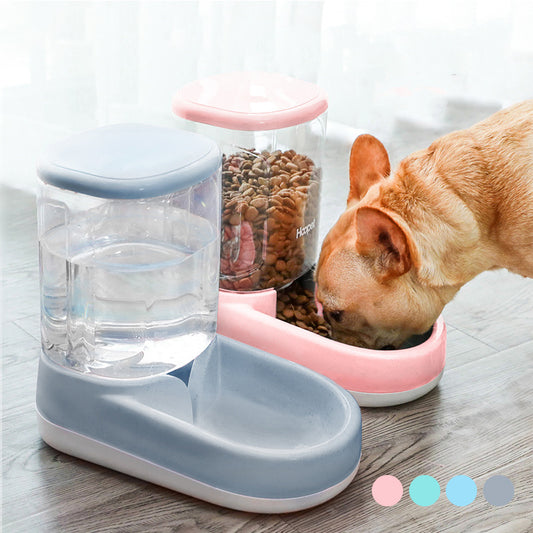 🥗💧 2-in-1 Automatic Pet Feeder & Water Dispenser – Smart Food & Water Supply for Dogs & Cats 🐶🐱