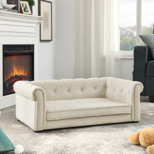✨ Elegant Rectangular Pet Bed for Medium & Large Dogs 🐾