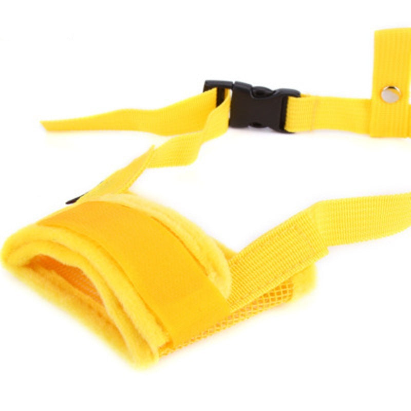 🐕 Adjustable Pet Mask – Comfortable No-Bite Muzzle for Dogs & Cats 🐶🐱