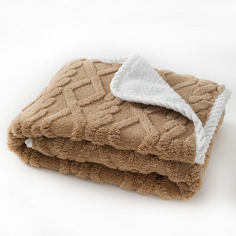 Milipet Waterproof Pet Blanket - Thick Washable Plush Throw