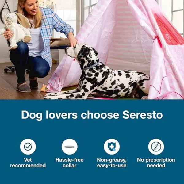 Seresto® Flea & Tick Collar for Large Dogs | Milipet