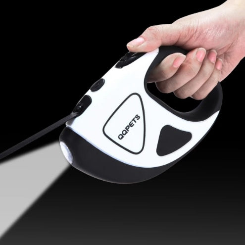 ✨ Retractable LED Dog Leash – Night Safe Pet Fiber Rope with 360° No-Tangle Design 🐾