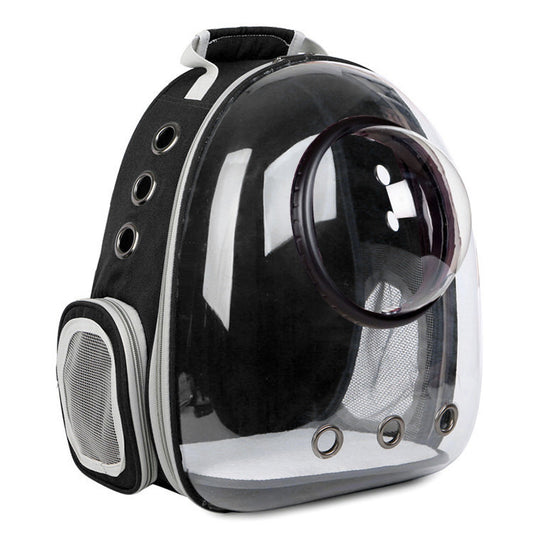🐱 Transparent Cat Carrier Bag – Full-View Pet Space Backpack for Cats & Small Dogs