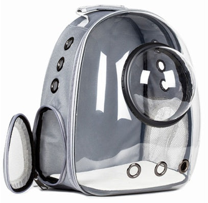 🐱 Transparent Cat Carrier Bag – Full-View Pet Space Backpack for Cats & Small Dogs