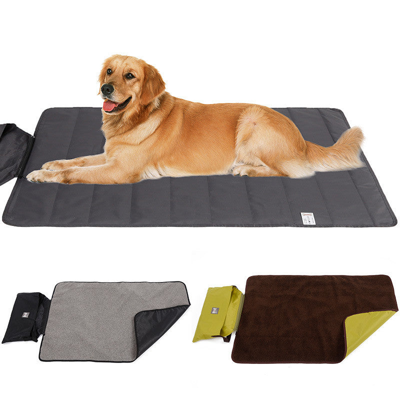 Milipet Portable Outdoor Pet Blanket - Waterproof Folding Travel Mat