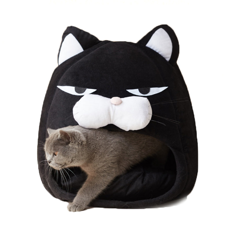 Milipet Cat House Bed - Breathable Plush Four-Season Sleeping Nest
