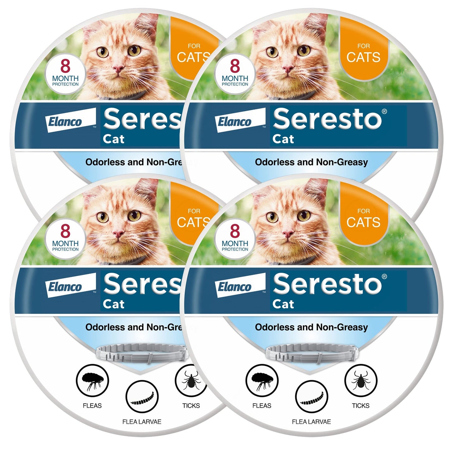 Seresto® Flea and Tick Collar for Cats | Milipet
